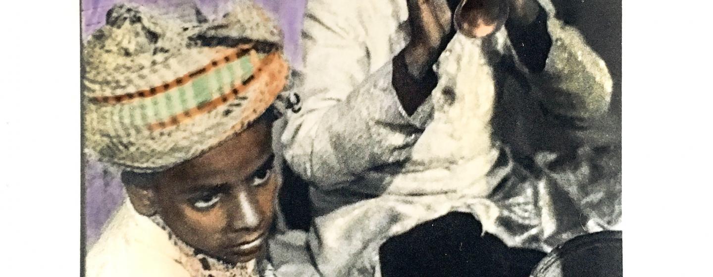 Hand tinted photograph by Farhad Berahman