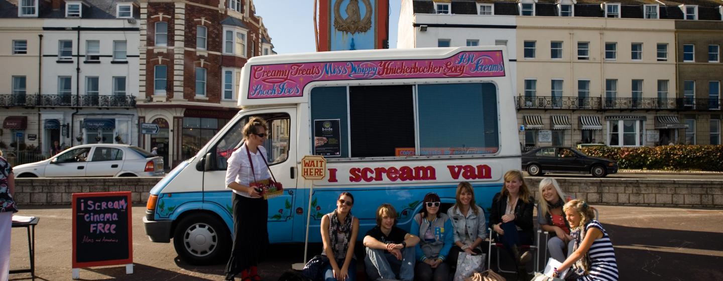 I Scream Van by FUSE performance b-side Festival 2010 Photo Pete Millson