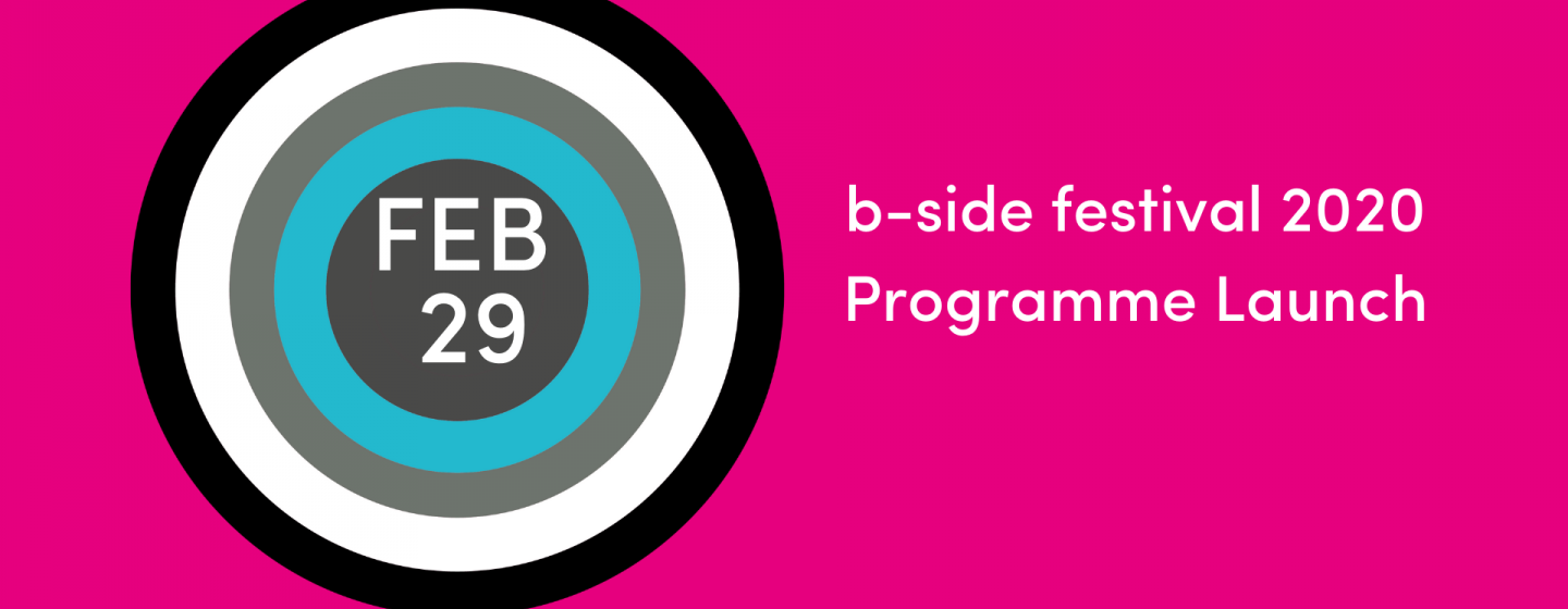 b-side Festival 2020 launch