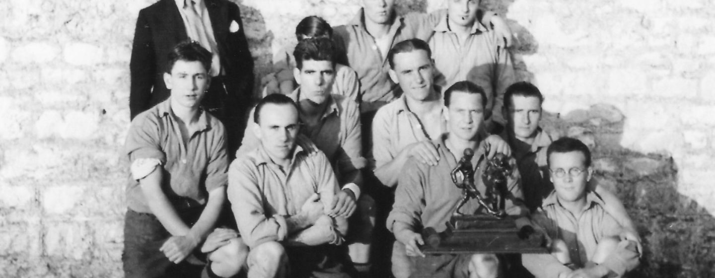 archive picture of football team