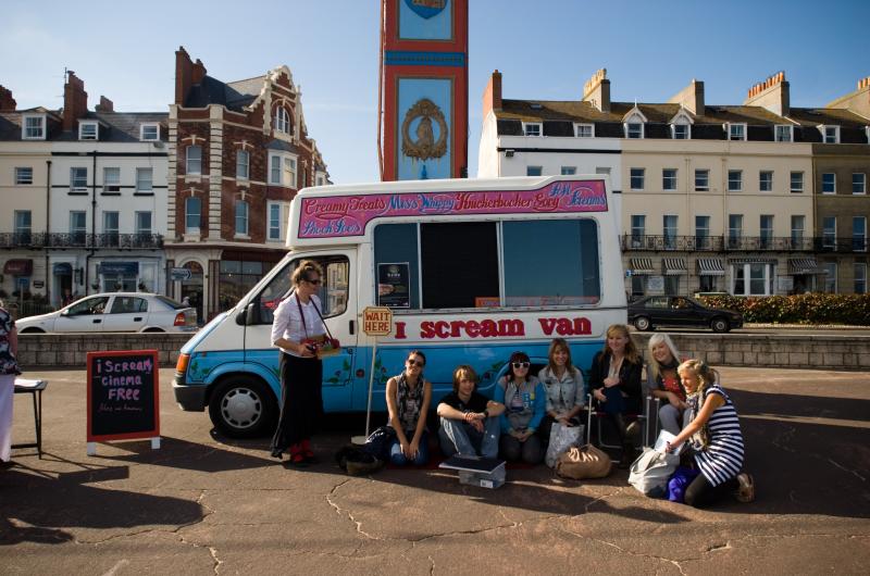 I Scream Van by FUSE performance b-side Festival 2010 Photo Pete Millson